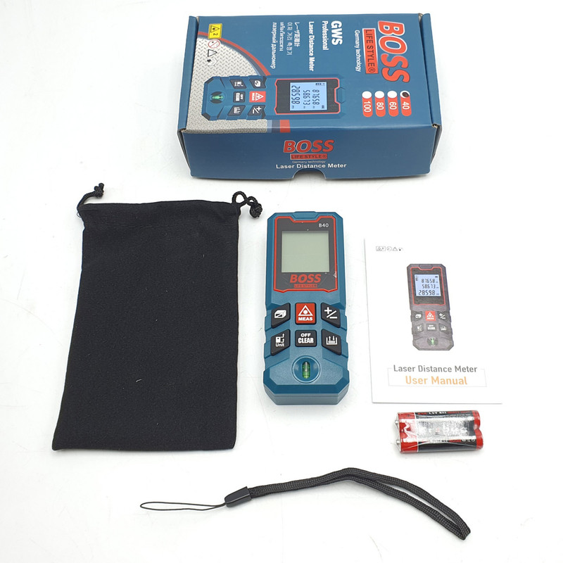 متر لیزری باس کد  GWS-40 M