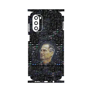 MAHOOT Collage of Steve Jobs 2-FullSkin Cover Sticker for Motorola Moto G52