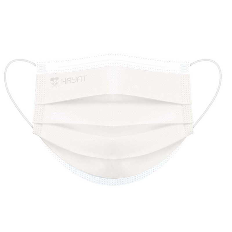 ماسک تنفسی حیات پوشش پاک مدل سه لایه مجموعه 40 عددی