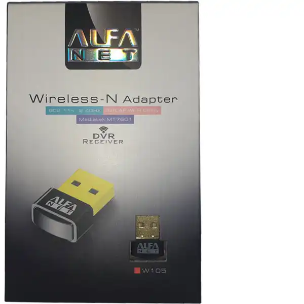 کارت شبکه USB آلفا مدل W105
