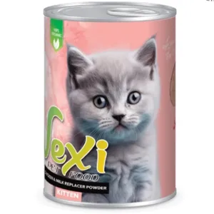 کنسرو گربه وکسی مدل پته طعم مرغ و شیر خشک وزن 400 گرم