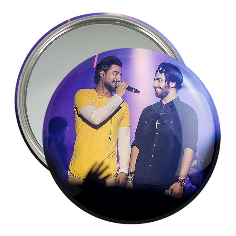 آینه جیبی خندالو مدل ماکان بند  کد 2543