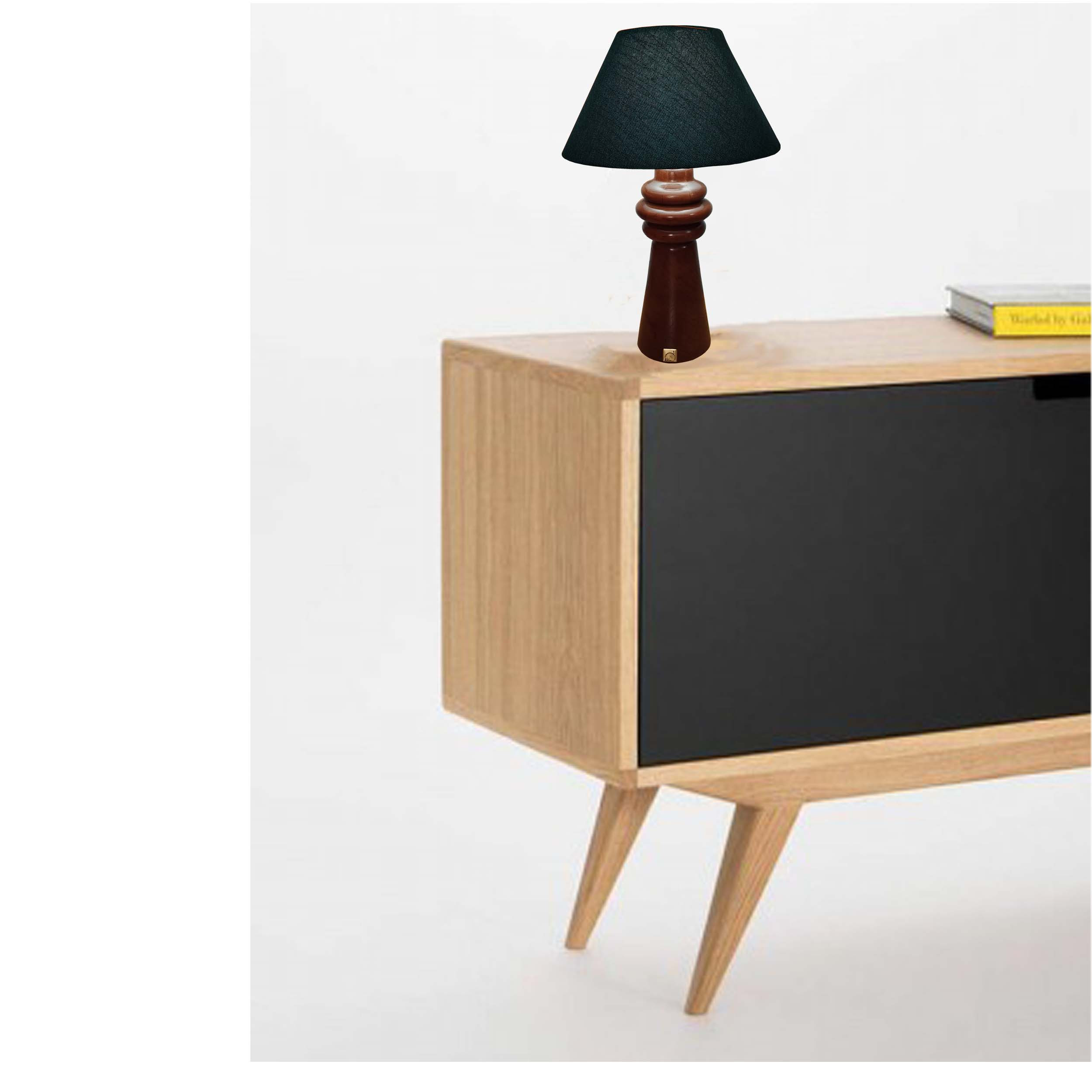 آباژور رومیزی آس کرال وود مدل AS-R10