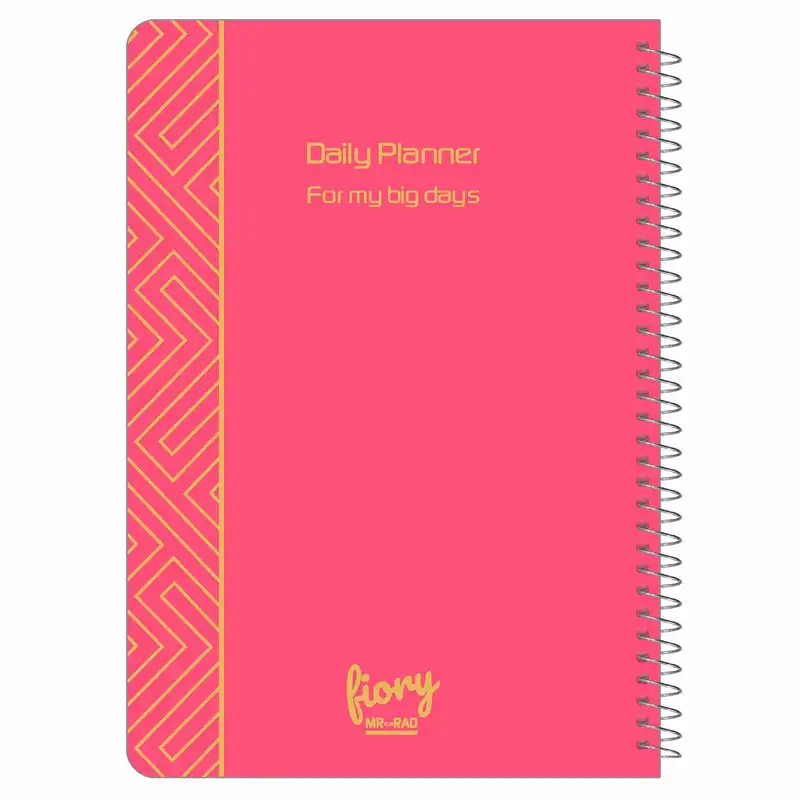 دفتر برنامه ریزی مستر راد طرح پاستل ویکتوریا مدل پلنر روزانه کد fiory 1777