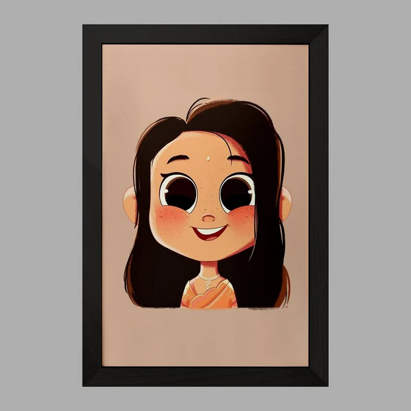 تابلو خندالو مدل دخترونه  کد 6055