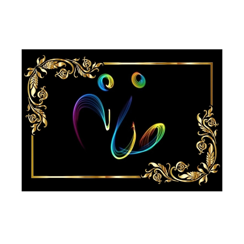 تابلو خطاطی مدل اسم نوشته حنانه کد N467
