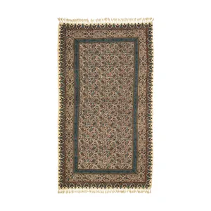 رومیزی قلمکار اخوان زابلیان مدل بته ترمه هندی