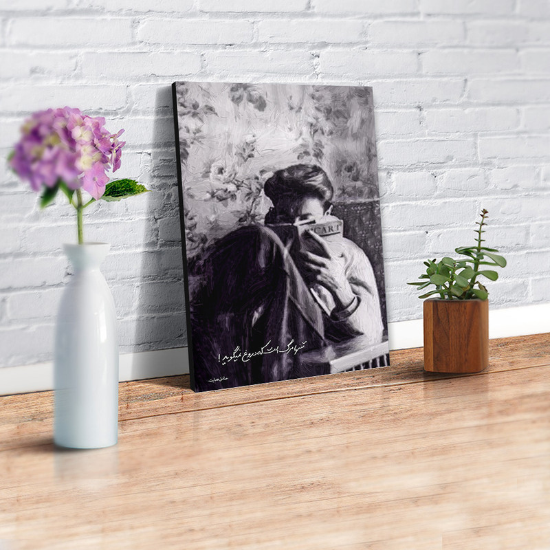 تابلو شاسی طرح صادق هدایت کد 4G159