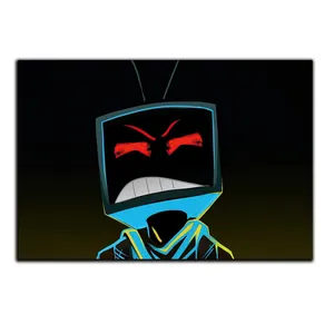 تابلو شاسی بکلیت طرح ماسک و تلویزیون مدل SH-S5377