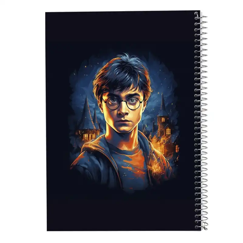 دفتر ژورنال نویسی 50 برگ مدوپد مدل نقطه ای طرح هری پاتر harrypotter کد DF10240
