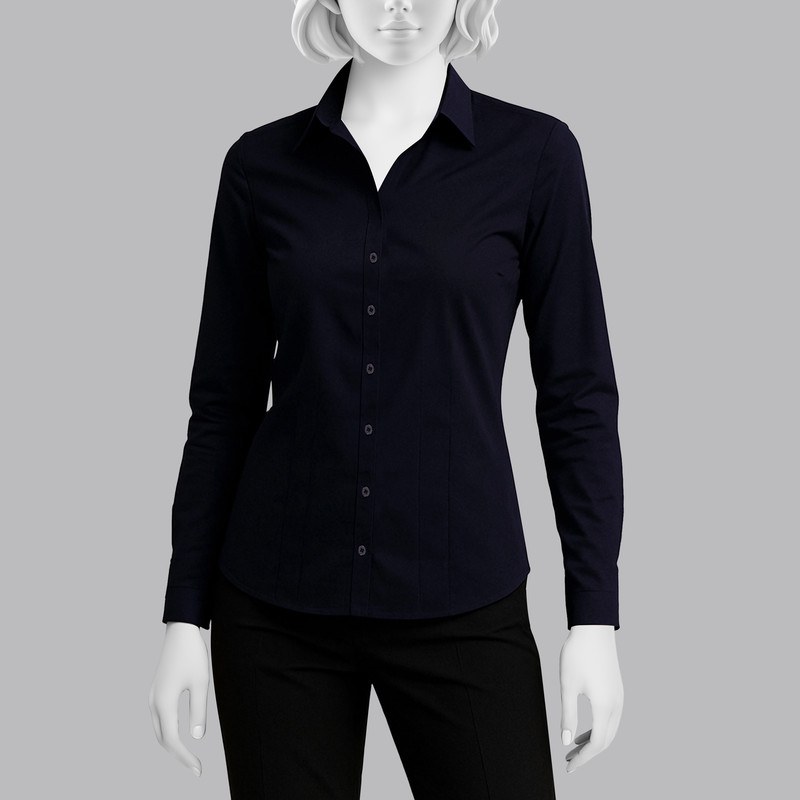 شومیز آستین بلند زنانه ااتمسفر مدل AG616