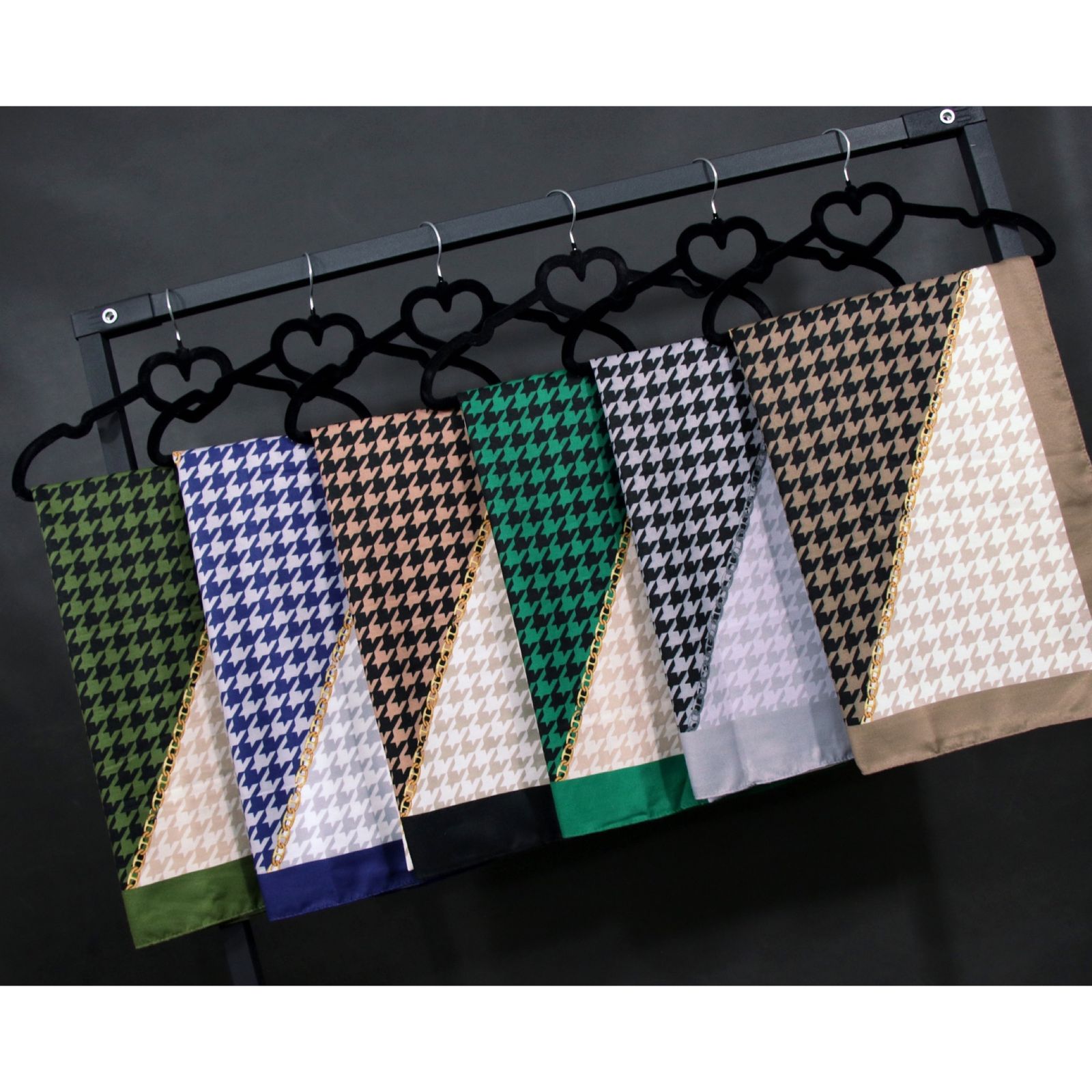 شال زنانه مدل موهر طرح پیچازی کد 2762 - - 31