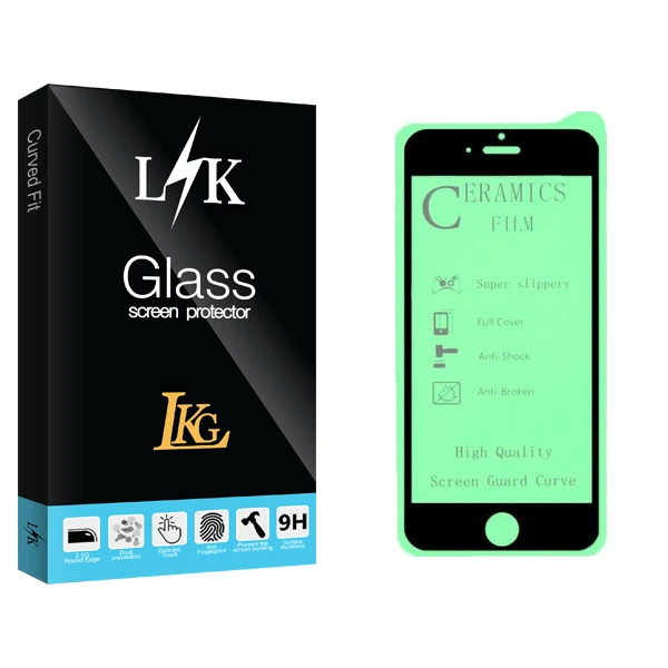 محافظ صفحه نمایش سرامیکی ال کا جی مدل LK Glass مناسب برای گوشی موبایل اپل Iphone 5