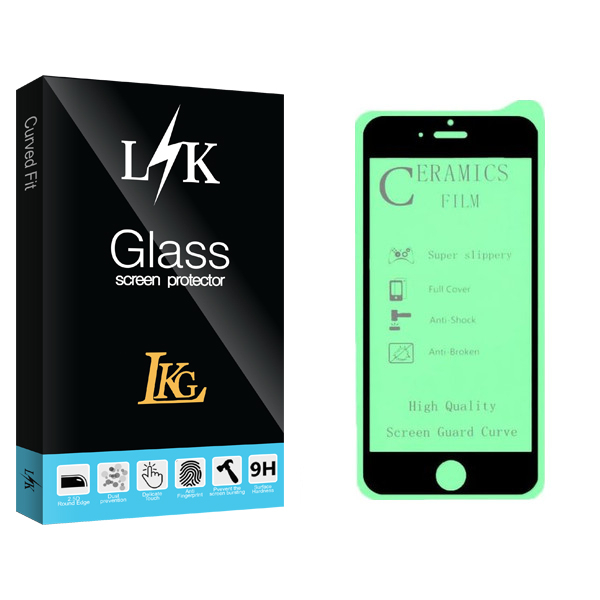 محافظ صفحه نمایش سرامیکی ال کا جی مدل LK Glass مناسب برای گوشی موبایل اپل Iphone  6s/6