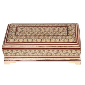 جعبه کارد و چنگال خاتم کاری هنرلوکس مدل p2