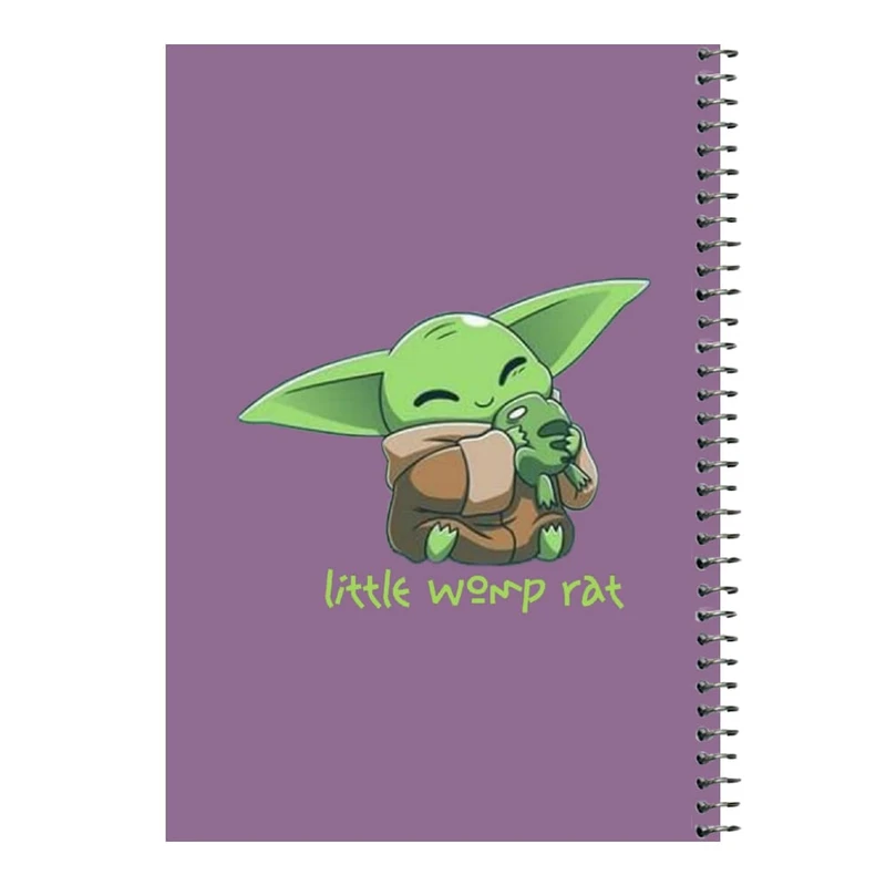 دفتر مشق 80 برگ اس جی مدل بیبی یودا کد۶   