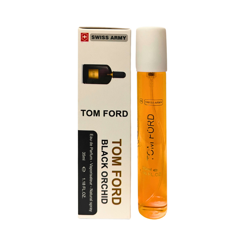 عطر جیبی سوئیس آرمی مدل Tom Ford Black Orchid حجم 35 میلی لیتر عطر جیبی سوئیس آرمی مدل Tom Ford Black Orchid حجم 35 میلی لیتر