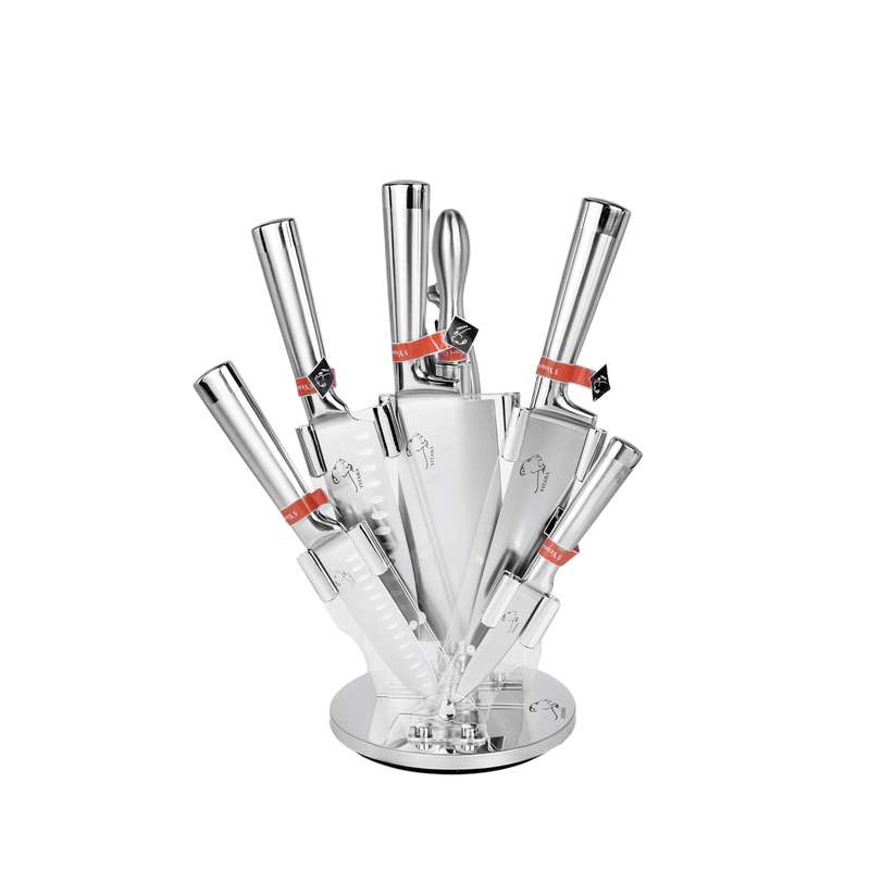 سرویس چاقو آشپزخانه 8 پارچه ویتارا مدل BDL3268 سرویس چاقو آشپزخانه 8 پارچه ویتارا مدل BDL3268