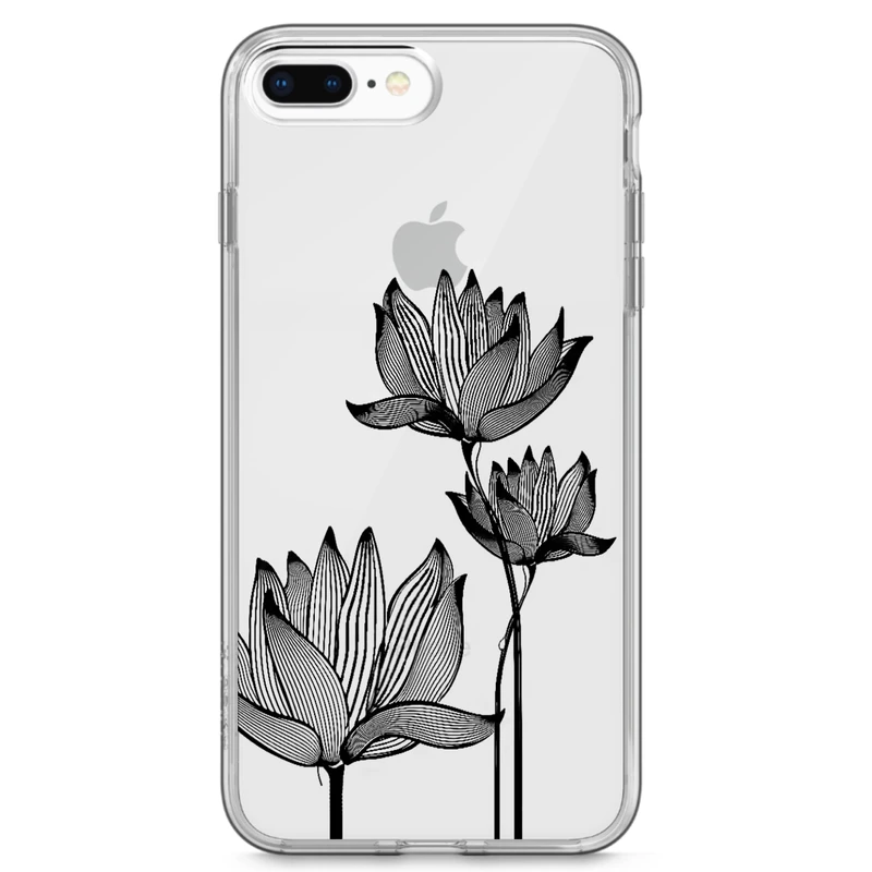 کاور مگافون طرح گل مدل C47-B مناسب برای گوشی موبایل اپل Iphone 7 Plus