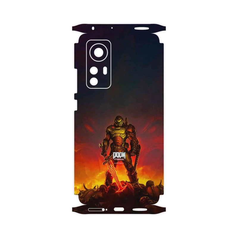 برچسب پوششی ماهوت مدل DOOM Game Series-FullSkin مناسب برای گوشی موبایل شیائومی 12X