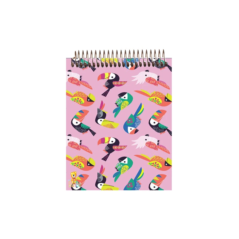 دفتر نقاشی 50 برگ بانیبو مدل طوطی کد 999