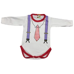 بادی آستین بلند نوزادی مدل B30