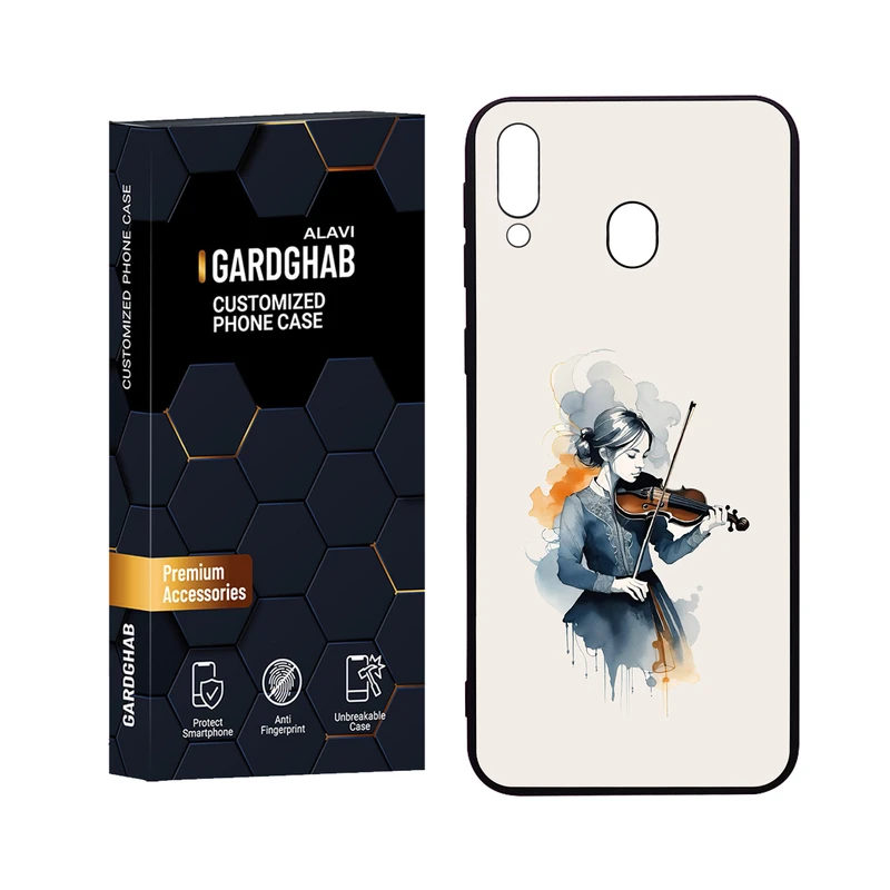 کاور گارد قاب علوی مدل Glass مناسب برای گوشی موبایل سامسونگ Galaxy M20