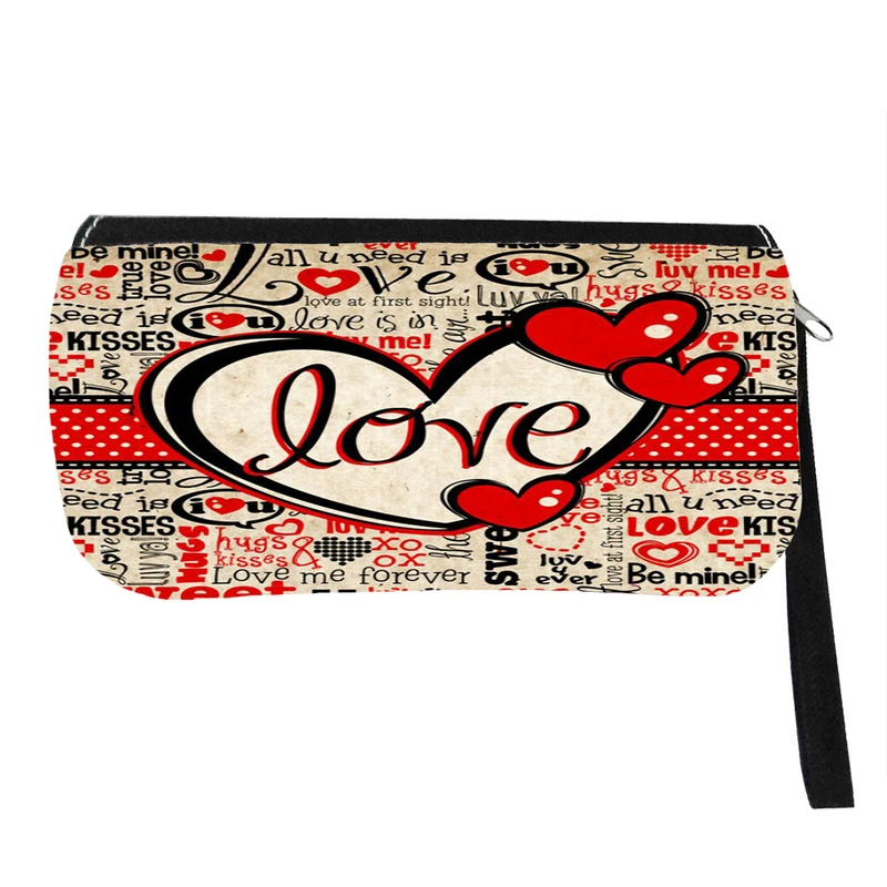 جامدادی پاد آفرین مدل فانتزی طرح قلب عشق لاو کد p805