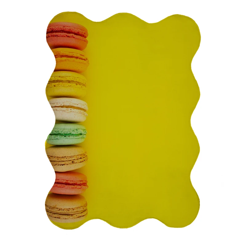 پادری مدل دالبر طرح خوراکی کد 8485 سایز 80x110 سانتی متر 