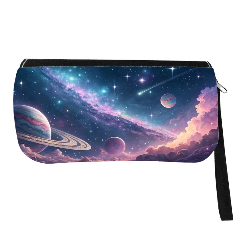 جامدادی پاد آفرین مدل فانتزی طرح آسمان و ابر و کهکشان کد p1178