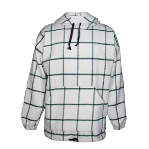 هودی زنانه مدل  چهارخانه کد 302