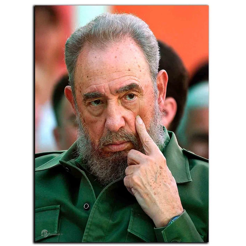 تابلو شاسی بکلیت طرح مشاهیر فیدل کاسترو مدل SH-7096