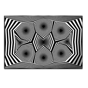 تابلو شاسی بکلیت طرح انتزاعی پنج ضلعی مدل SH-S5304