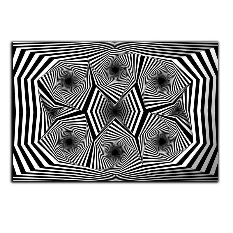 تابلو شاسی بکلیت طرح انتزاعی پنج ضلعی مدل SH-S5304