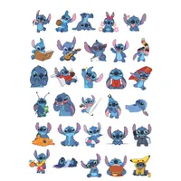 استیکر لپ تاپ کافه پرینت طرح Stich کد A020 بسته 30 عددی