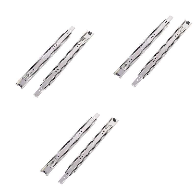 ریل کشو رونیا مدل Q-25 سایز 25 سانتی متر بسته 6 عددی