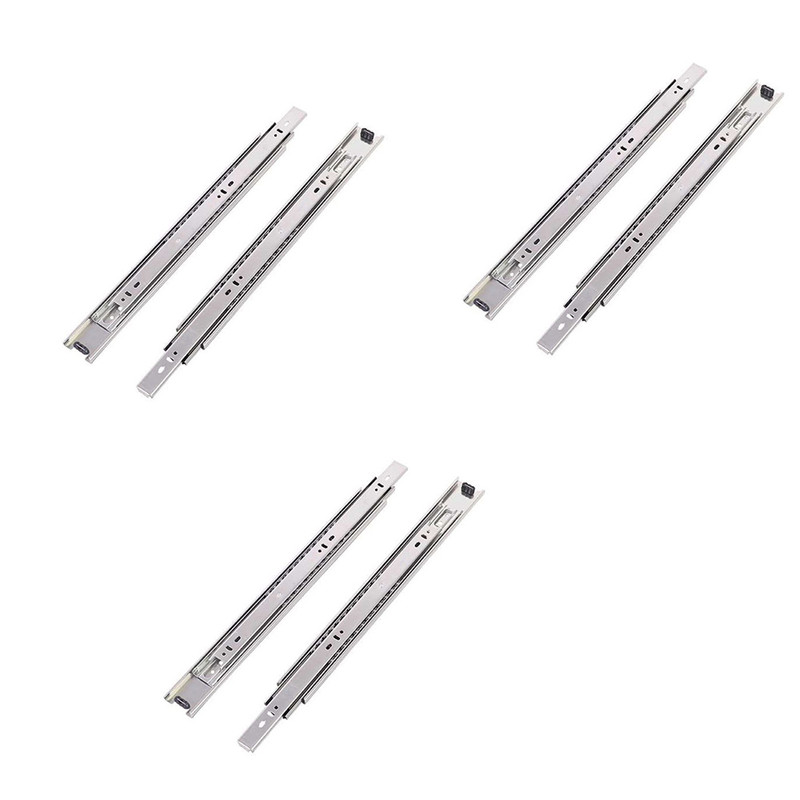 ریل کشو رونیا مدل Q-25 سایز 25 سانتی متر بسته 6 عددی