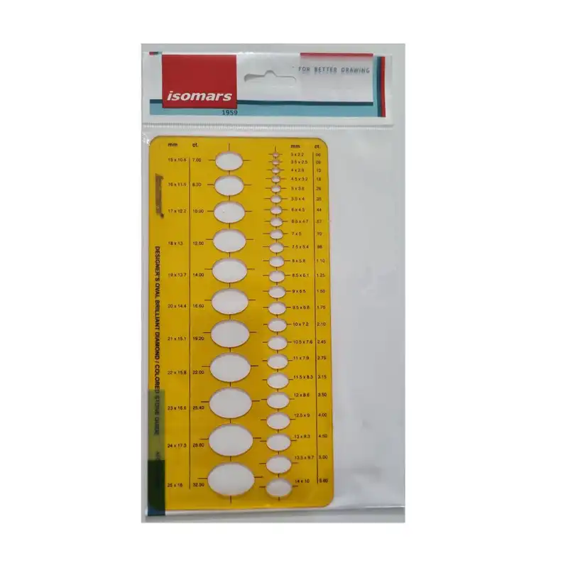 شابلون ایزومارس مدل طراحی جواهر به شکل سنگ های قیمتی کد 2010