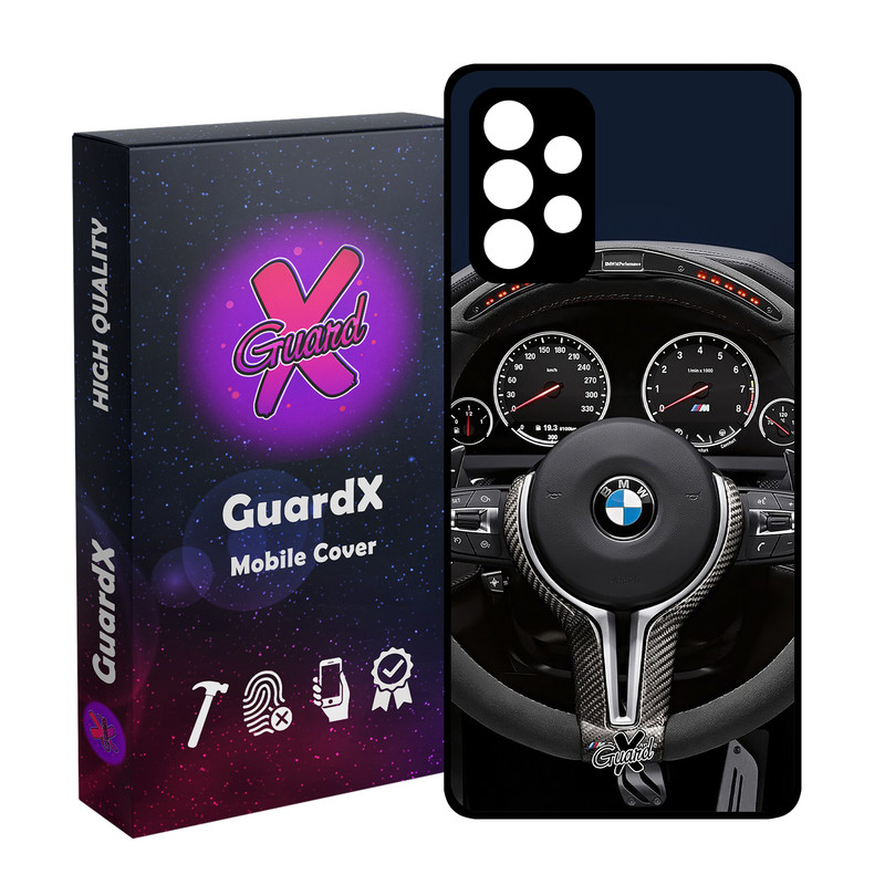 کاور گارد ایکس طرح BMW مدل Glass10345 مناسب برای گوشی موبایل سامسونگ Galaxy A32 5G