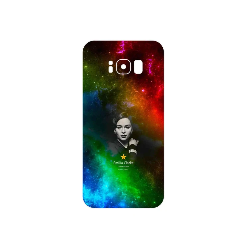 برچسب پوششی ماهوت مدل emilia clarke مناسب برای گوشی موبایل سامسونگ Galaxy S8