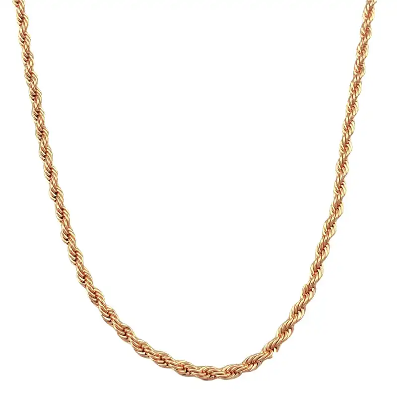 زنجیر زنانه ژوپینگ مدل طنابی کد N4296