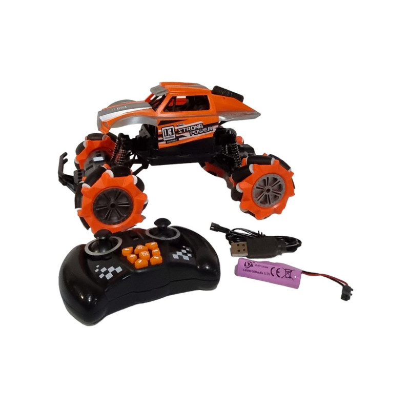 ماشین بازی کنترلی مدل آفرود چرخ کپسولی