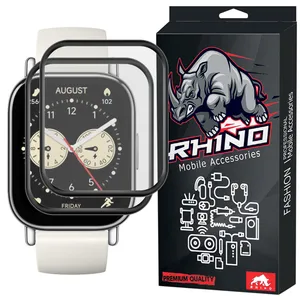 محافظ صفحه نمایش راینو مدل PMMA مناسب برای ساعت هوشمند شیائومی Redmi Watch 5 Lite بسته 2 عددی