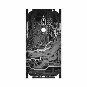 MAHOOT Black Printed Circuit Board-FullSkin Cover Sticker for Meizu M6T