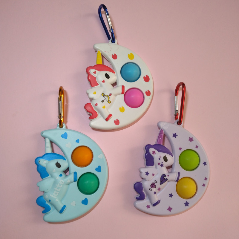 جاکلیدی دخترانه مدل اسب شاخدار پاپ ایت