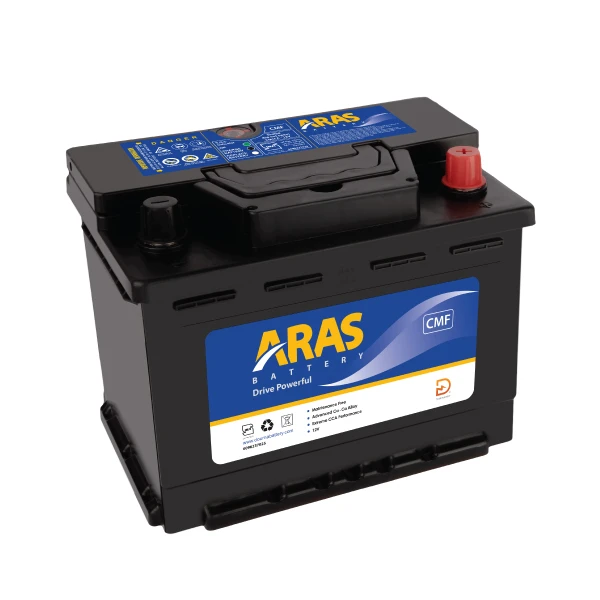 باتری اتمی 12 ولت 62 آمپر خودرو دورنا باتری مدل L2 62AH ARAS