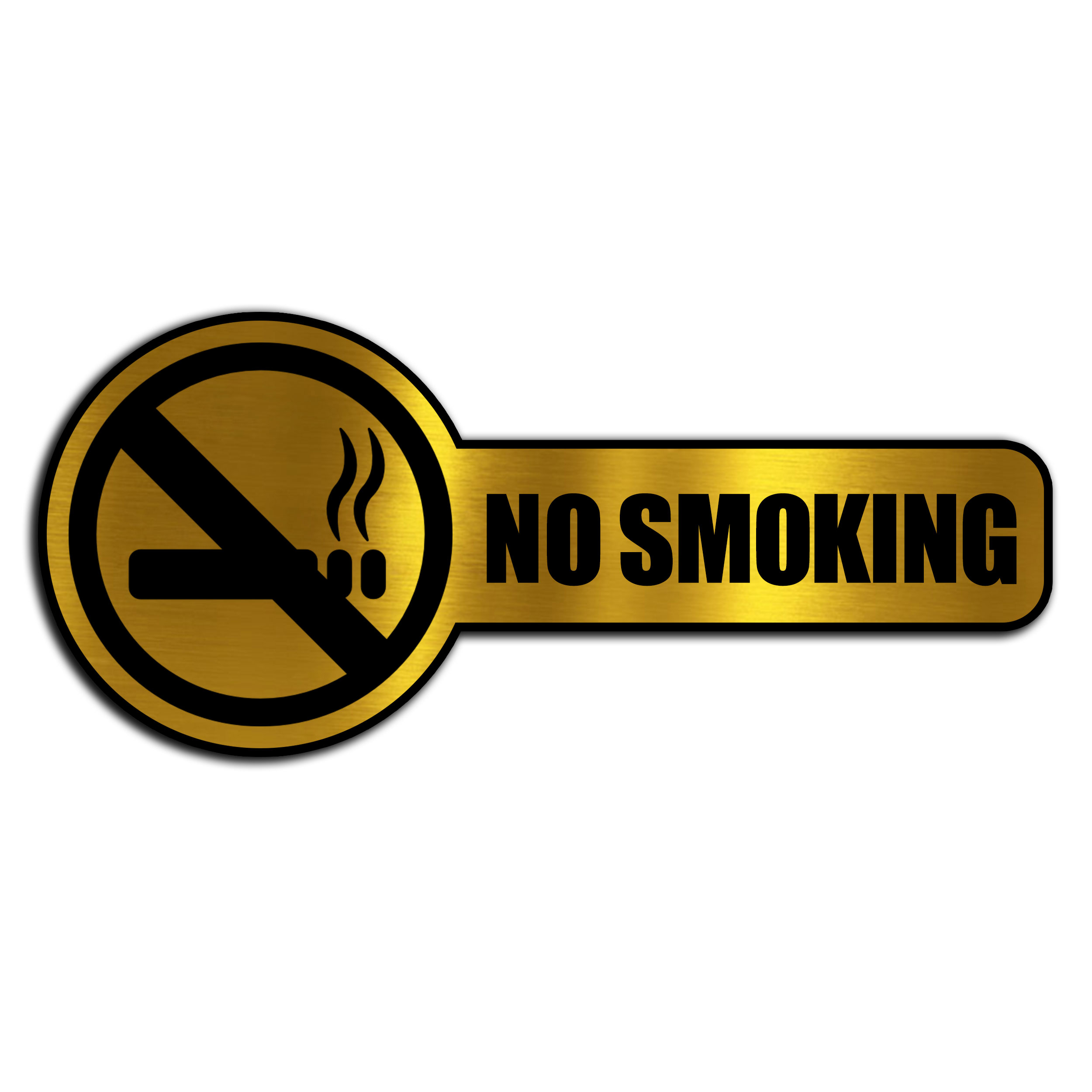 تابلو نشانگر آژنگ طرح علامت سیگار کشیدن ممنوع کدNO-S