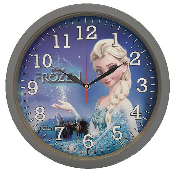ساعت دیواری کودک طرح فروزن کد 11032