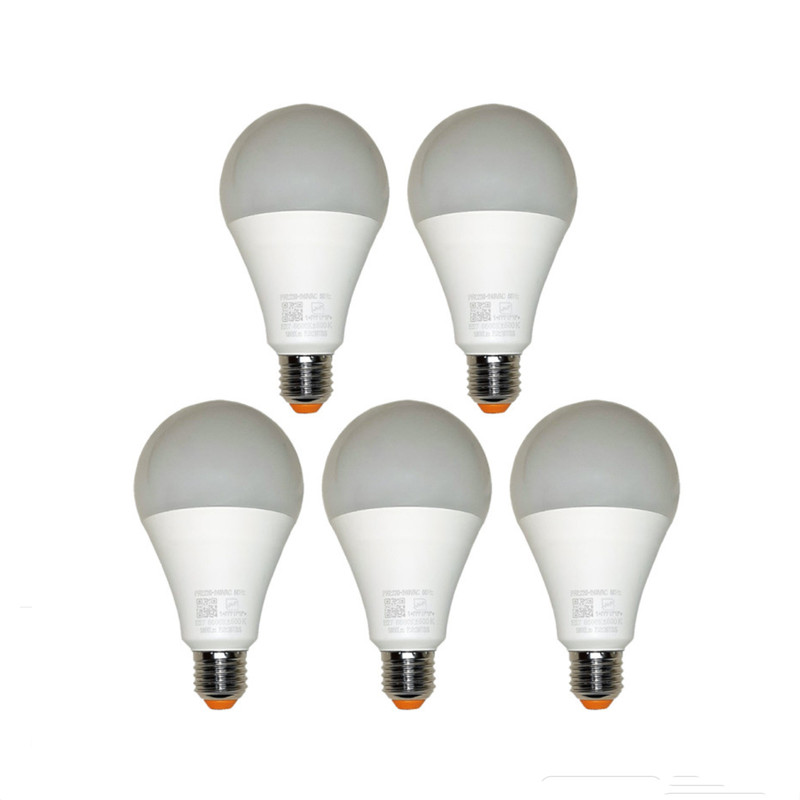 لامپ 12 وات نمانور مدل LED پایه E27 بسته 5 عددی