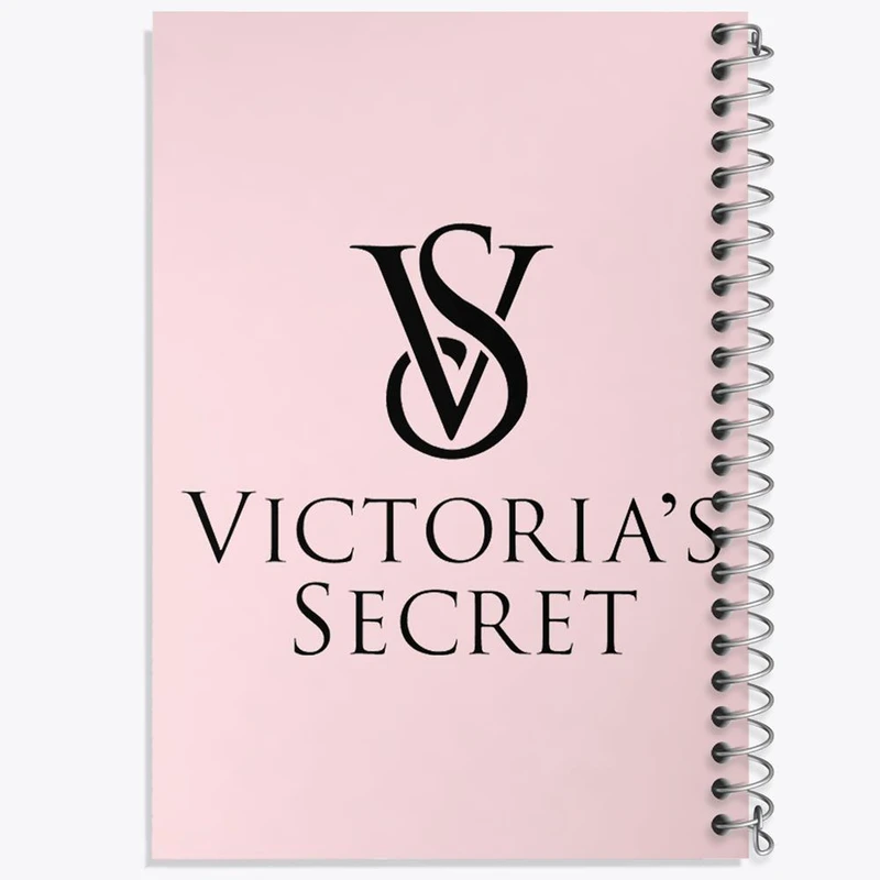 دفتر ژورنال نویسی 50 برگ خندالو مدل نقطه ای طرح ویکتوریا سیکرت Victora's Secret کد 8421